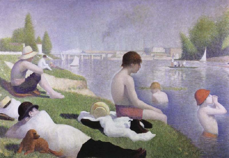  bathers as asnieres